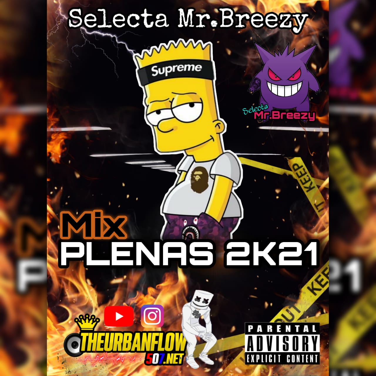 Plena Mix 2k21 -Selecta MrBreezy
